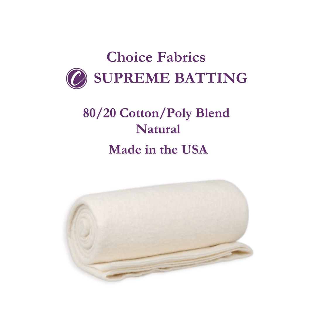 Choice Supreme Batting 80/20 - 93" Wide - By the Yard