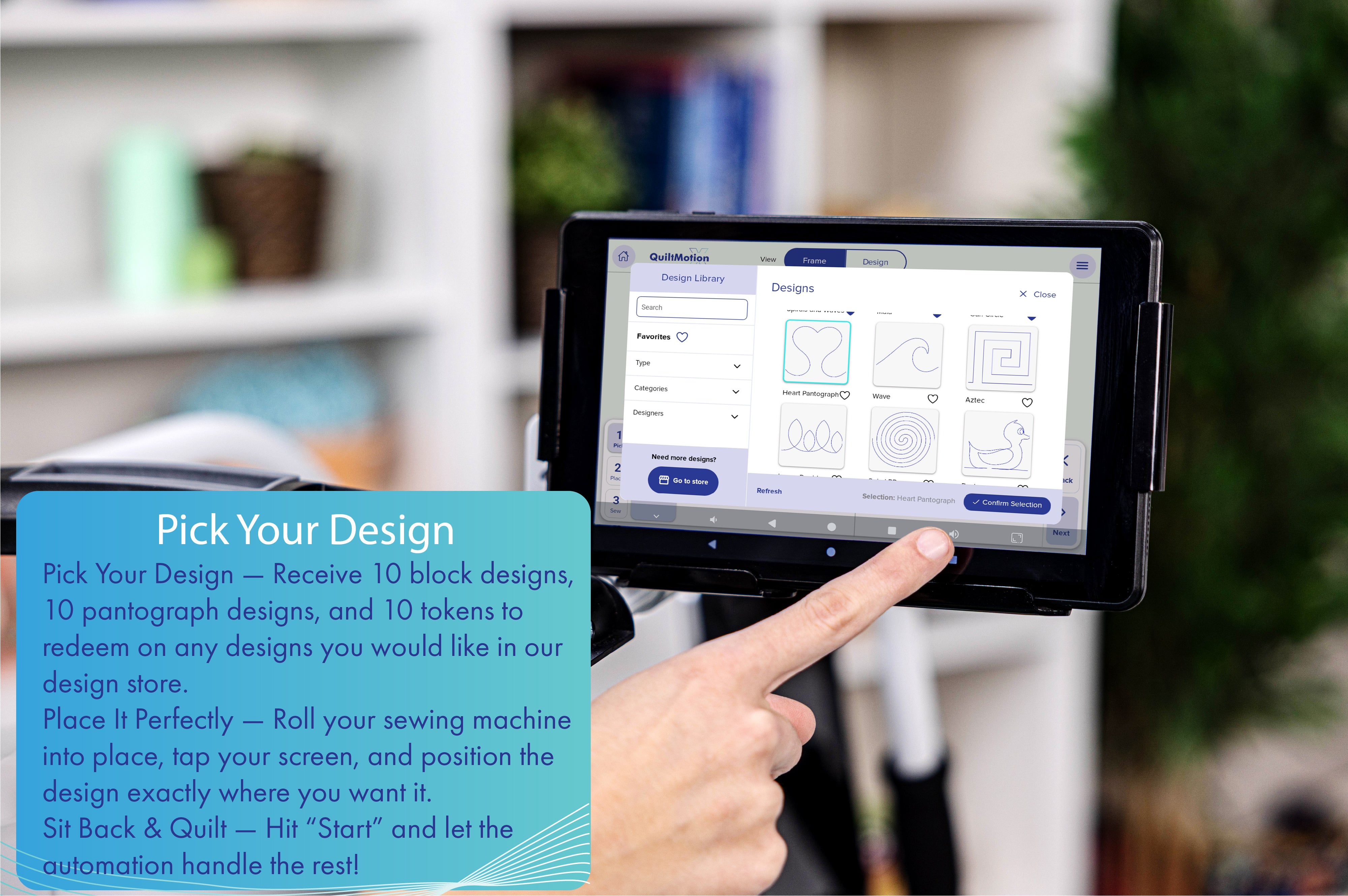 Quilt Motion X Foundations for Domestics