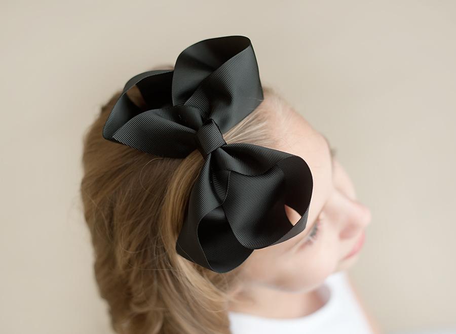 Solid Hair Bows