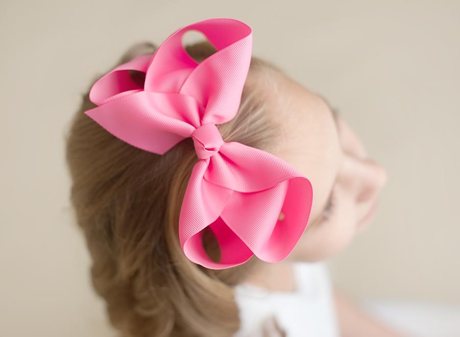 Solid Hair Bows