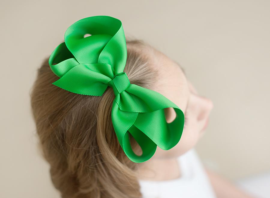 Solid Hair Bows