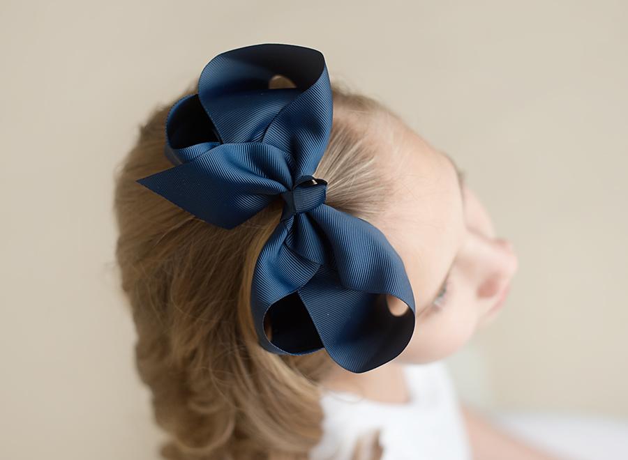 Solid Hair Bows