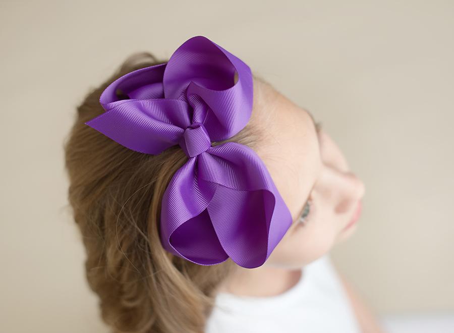 Solid Hair Bows
