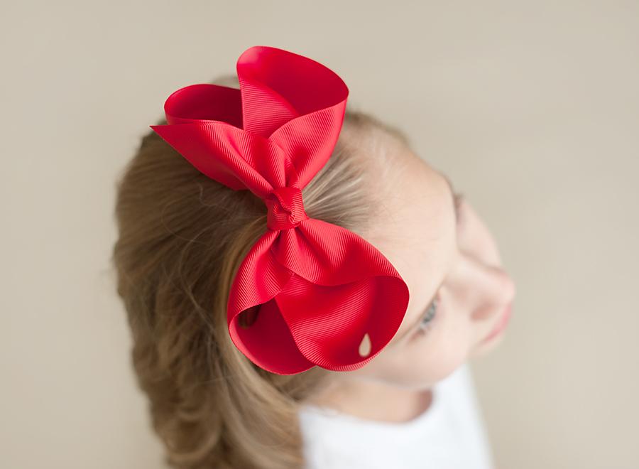 Solid Hair Bows