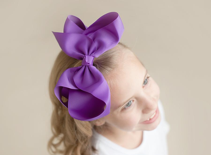 Solid Hair Bows