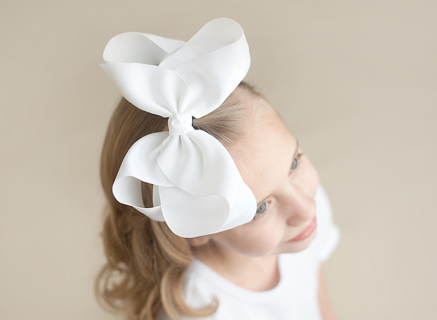 Solid Hair Bows
