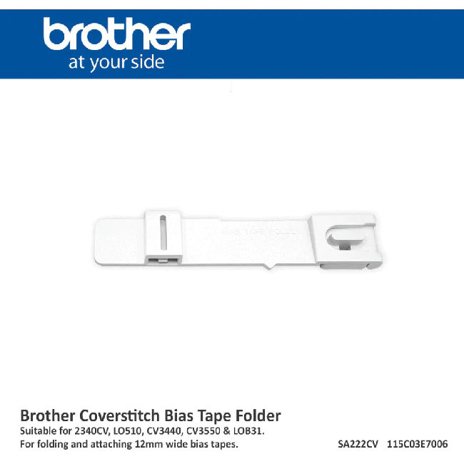 Brother SA222CV Bias Tape Folder for Serger