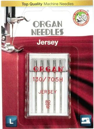 ORGAN Ball Point Needle 80/12 #C15X1B-12