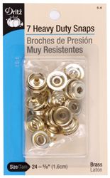 Heavy Duty Snaps (7 CT )# D5-6
