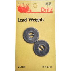 Lead Weights #D601 1-1/8