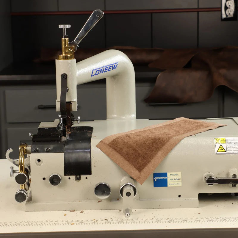 New Consew DCS-S4 Skiving Sewing Machine with disposal unit for waste