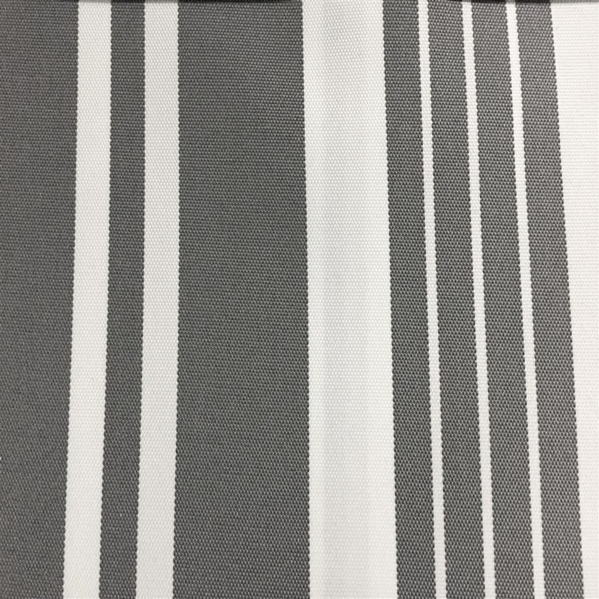 Multi Striped Oak 100% Waterproof Outdoor Canvas Patio Fabric