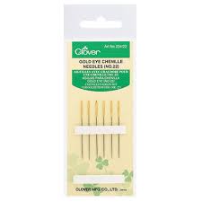 Gold Eye Chenille Needles #22