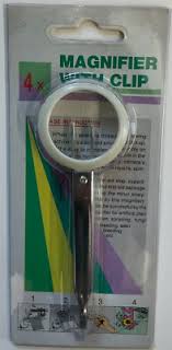 MAGNIFIER WITH CLIP 3" (STEEL) #MT-100P