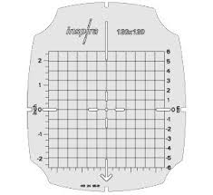 Template for Embroidery Hoops for Pfaff # 93-037557-05