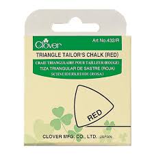 Triangle Tailors Chalk Red #CN-432R