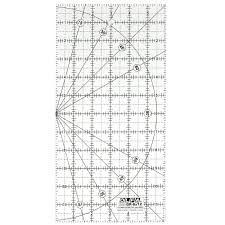 OLFA (Acrylic) QUILTER RULER 6" X 12" #QR-6X12