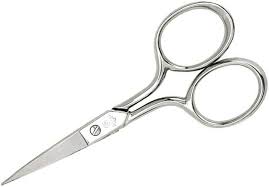 MUNDIAL, CHROME-PLATED,4" EMBROIDERY SCISSORS # M102-4