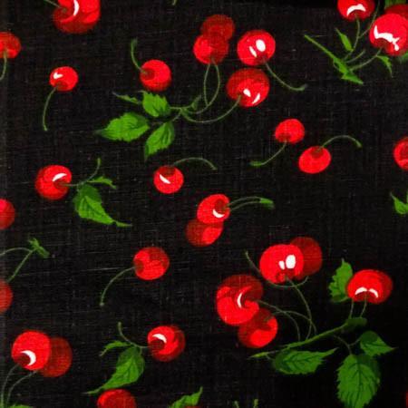 Fruit Printed Poly Cotton Fabric