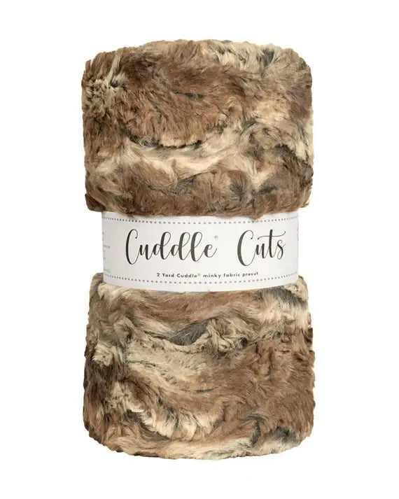 Luxe Cuddle 2 Yard Cut - Wild Rabbit Driftwood