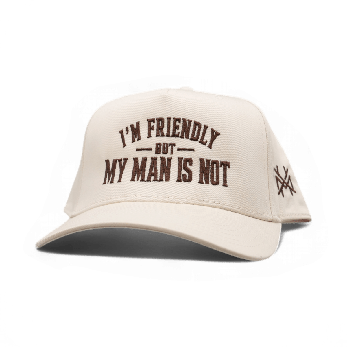 I'm Friendly My Man is Not Snapback Hat
