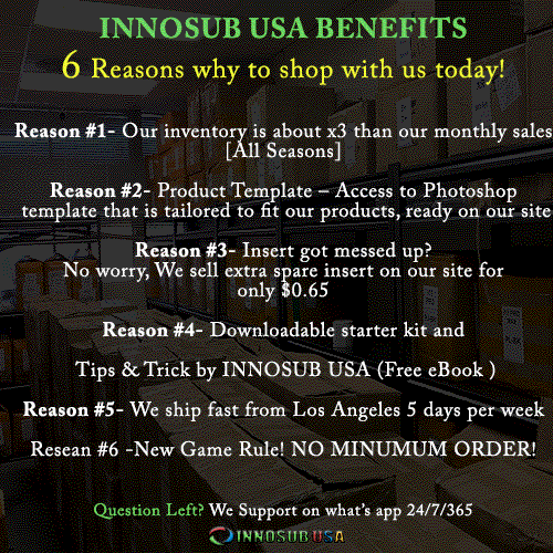 Sublimation Blanks Phone Case Compatible with Samsung Galaxy Note 8/9/10/20- by INNOSUB USA