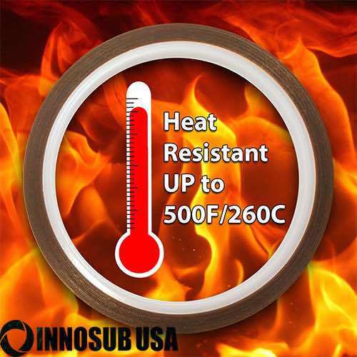 2X Sublimation Heat Tape No Residue,High Temperature Tape-12/8 mm