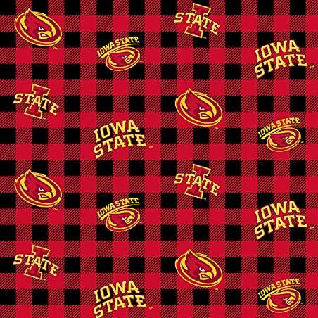Iowa State Cyclones - Buffalo Plaid (3-Yard Pack)