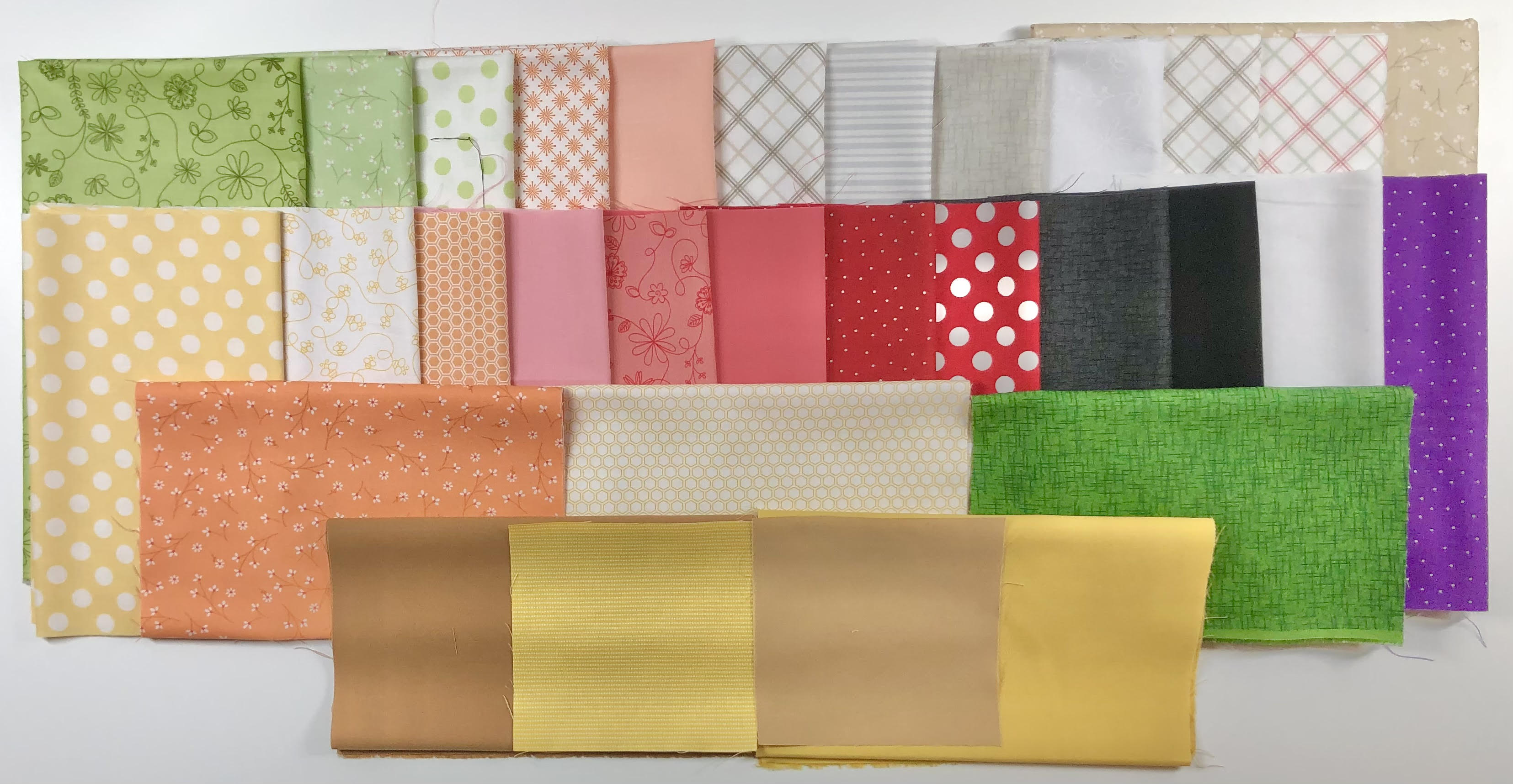 2025 Complete Kimberbell Wallflower Mystery Quilt Fabric Kit