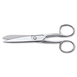 MUNDIAL, CHROME-PLATED 5" SEWING SCISSORS #M202-5