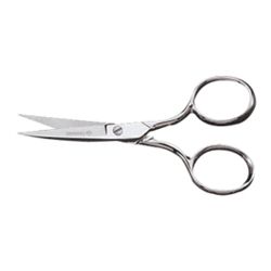 MUNDIAL, CURVE BLADE 4" EMBROIDERY SCISSORS #M427-4C