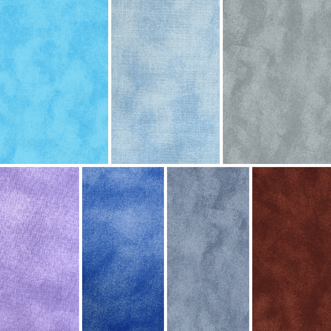 Color Waves Morning Mist Charm Pack - 42 Squares