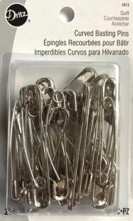 Curved Basting Pins Size 3