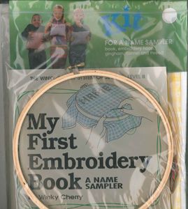 MY FIRST EMBROIDERY BOOK (KIT) #PPMFEB