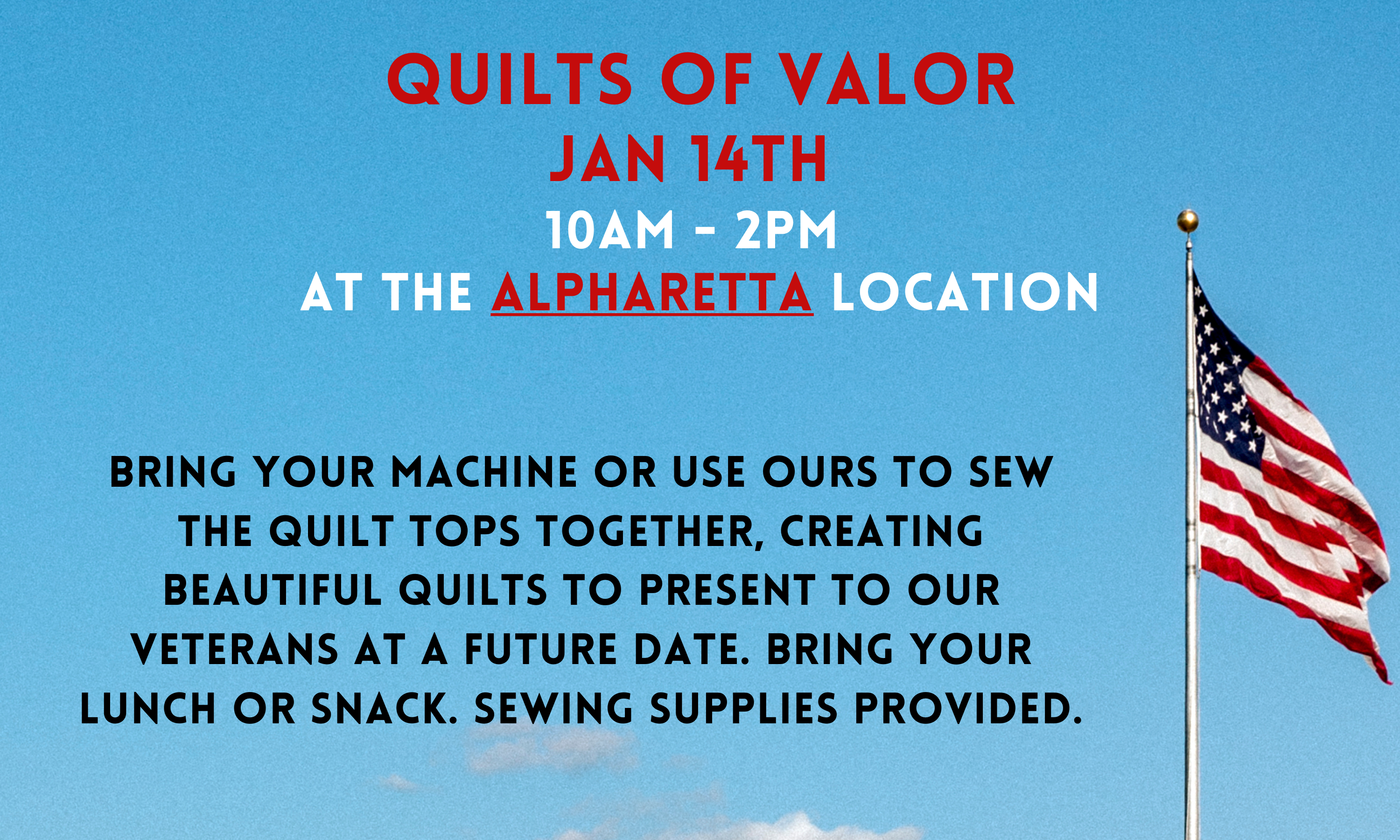 Quilts of Valor 1/14/25