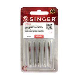 Universal (Sharp Point) Needle, Singer Red Band 130/21 #S2020-21