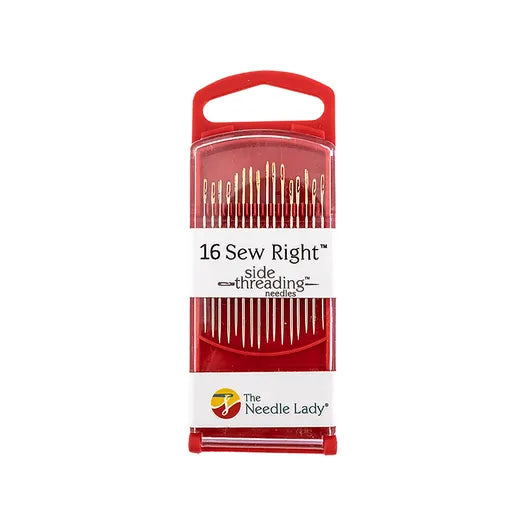 The Needle Lady's Side Threading Needles 16 pcs