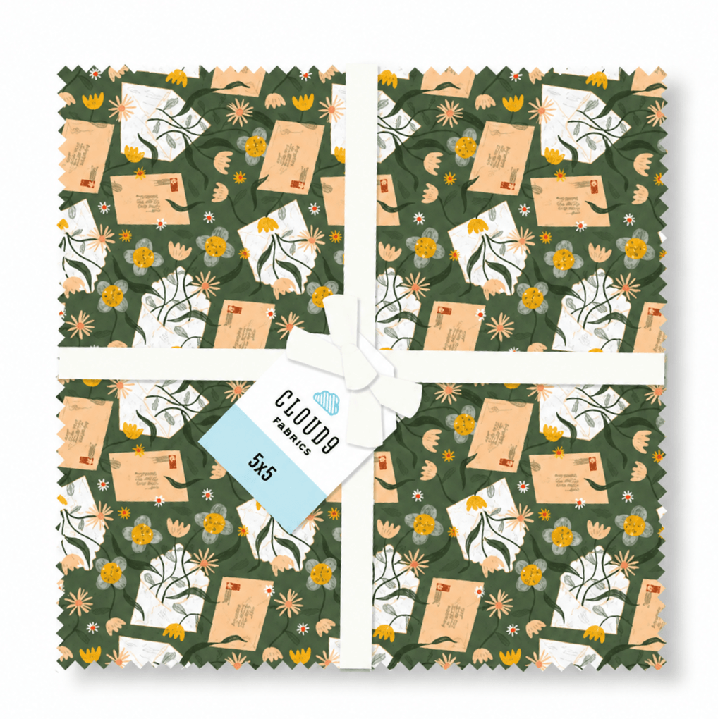 Snail Mail by Cloud9 - 5x5 Charm Pack (42 Squares)
