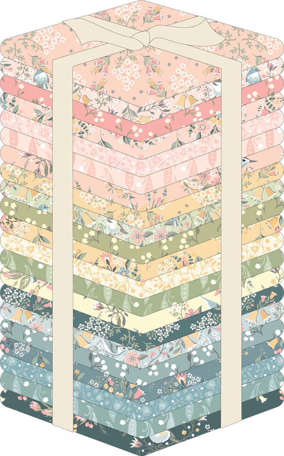 Songbird Serenade Fabric Collection by Poppie Cotton