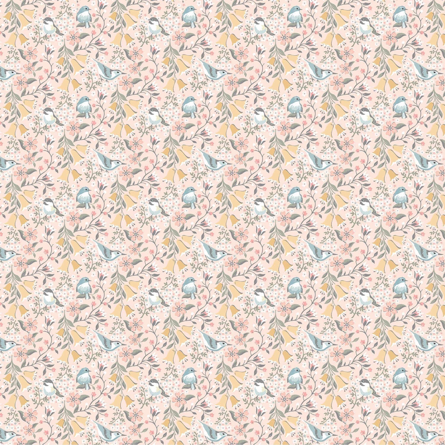 Songbird Serenade Fabric Collection by Poppie Cotton