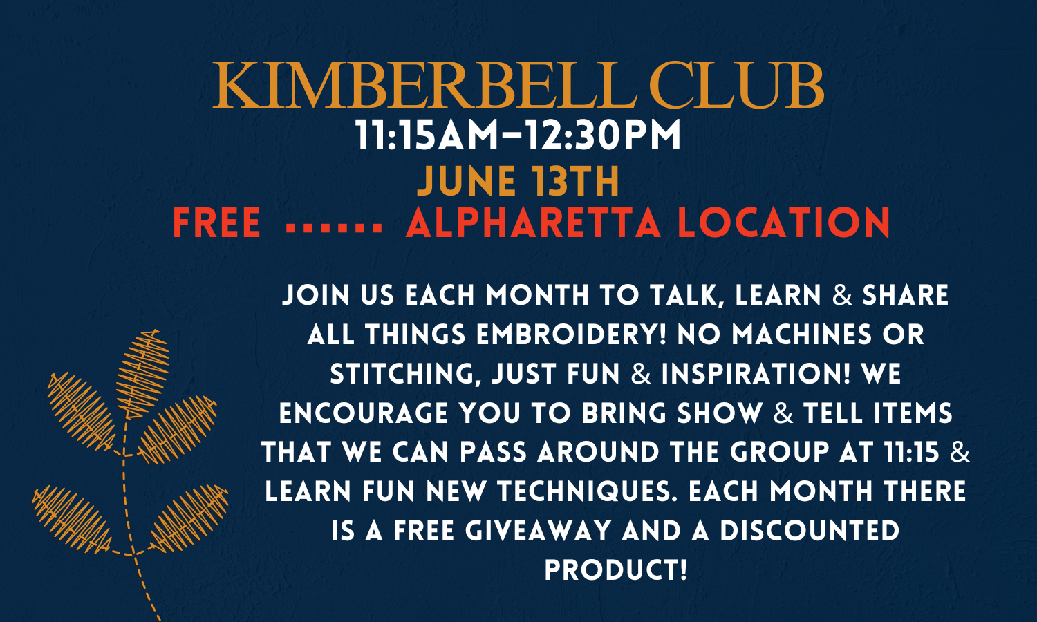 Kimberbell Club 6/13