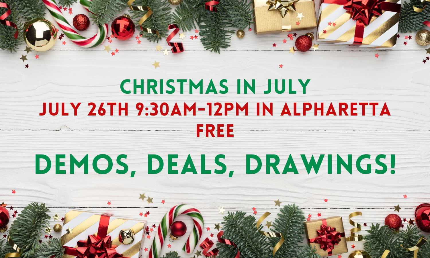 Christmas in July 7/26