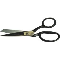 WISS, Black Handle Solid Steel 8" BENT TRIMMERS #W428