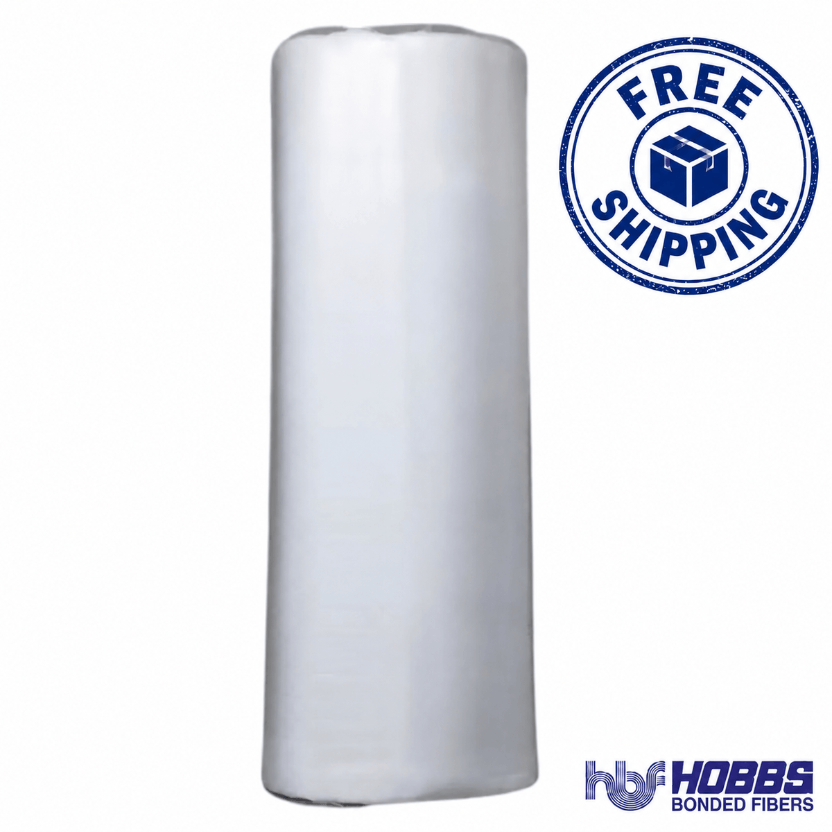 Hobbs Poly-Down Polyester Batting 108" × 30-Yard Roll