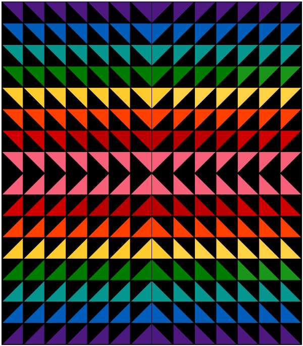 World of Color Quilt Kit - Supreme Solids Edition