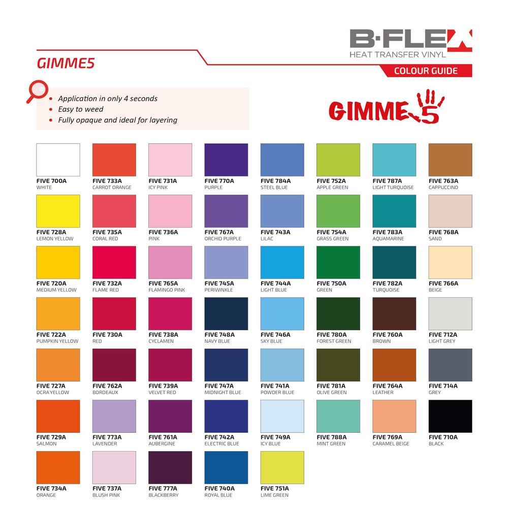 B-Flex Gimme5 - 15"x5YD ROLL