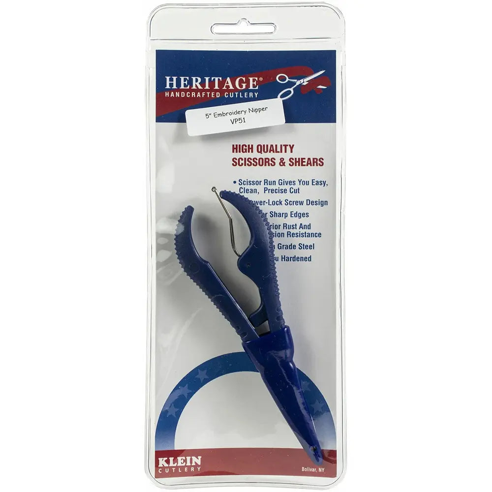 Heritage Cutlery™ 5" Spring Loaded Embroidery Nippers