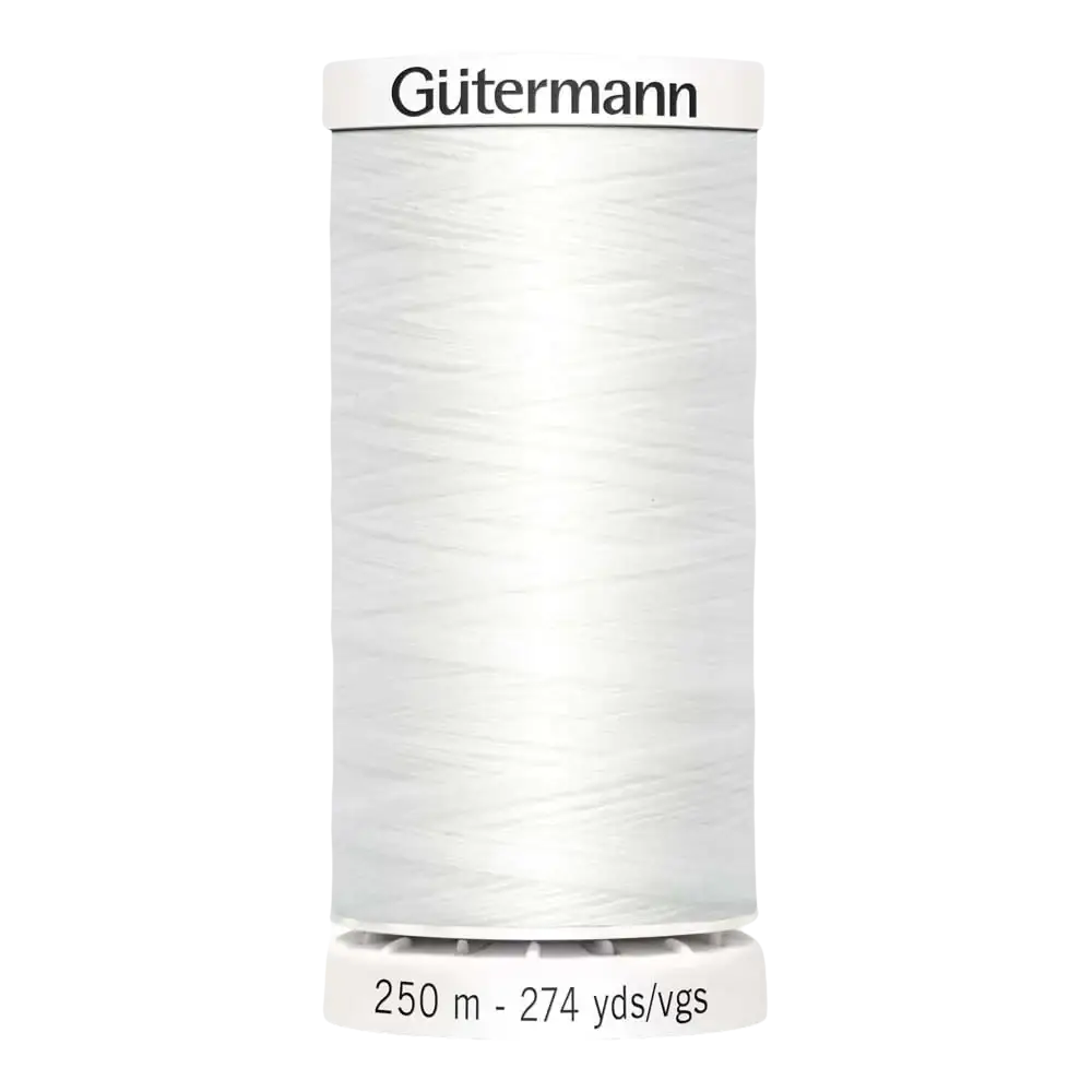 Gütermann Sew All Poly - 020 Nu White - 274yds