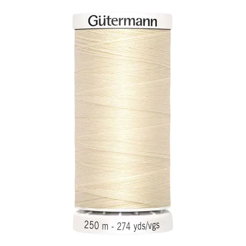 Gütermann Sew All Poly - 800 Ivory - 274yds