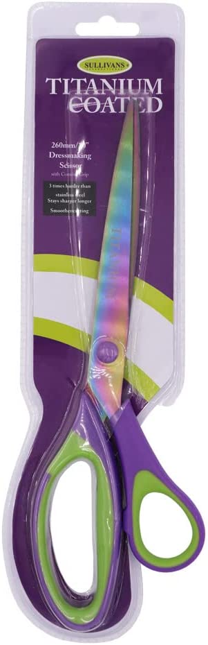 10in Dressmaker Titanium Coated Scissors